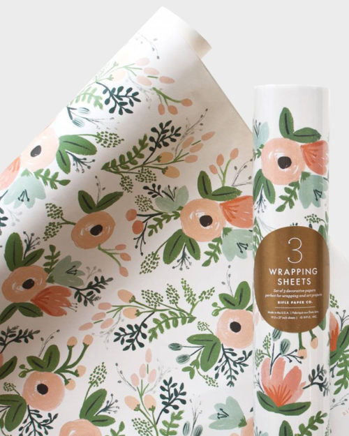 Rifle Paper co Wildflower Wrapping paper sheets Lahjapaperi