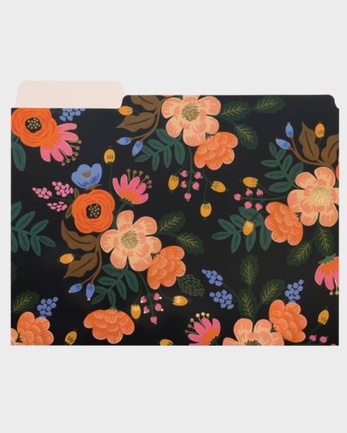 Rifle Paper co Lively Floral Folders Kansiot