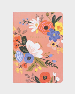 Rifle Paper co Lively Floral Notebook Set Muistivihko setti