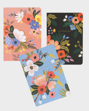 Rifle Paper co Lively Floral Notebook Set Muistivihko setti