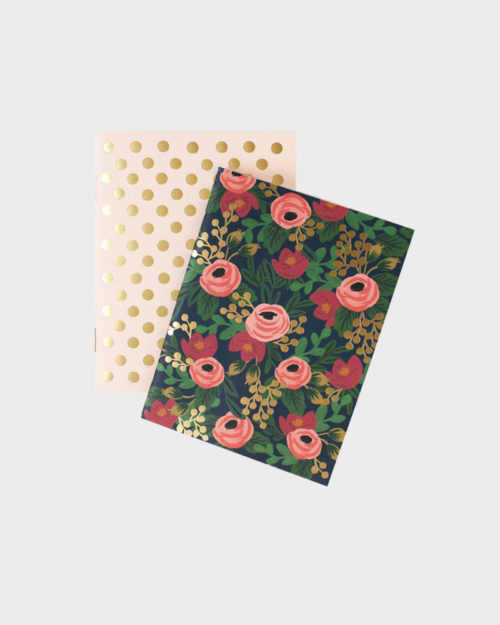Rifle Paper co Rosa Pocket Notebook set Pikkuvihkosetti