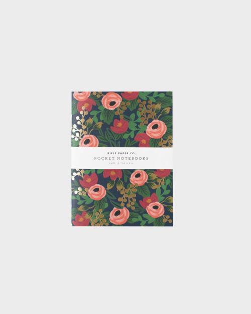 Rifle Paper co Rosa Pocket Notebook set Pikkuvihkosetti