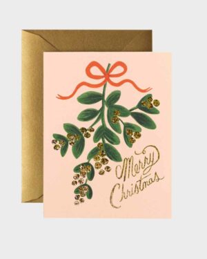 Kaunis Misteli joulukortti paketti