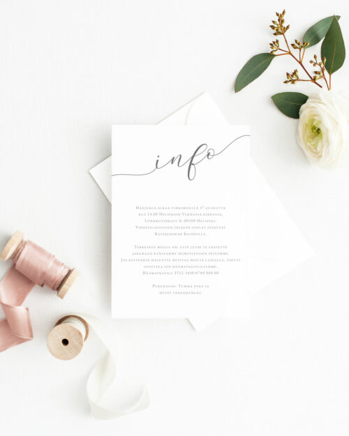 Modern Calligraphy infokortti