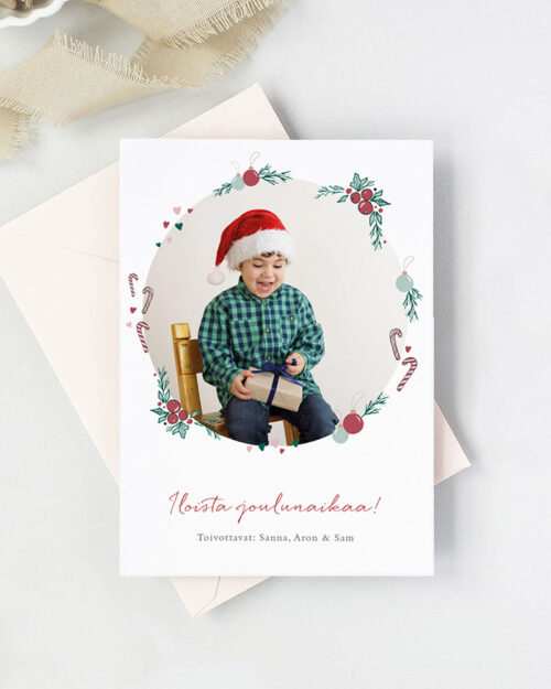 Cloud of Christmas Joulukortti