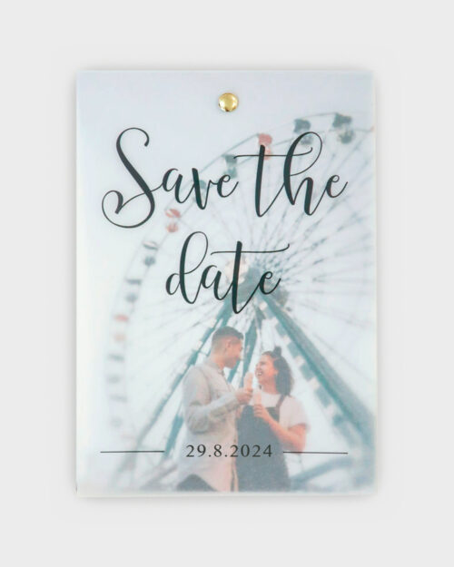 Save the date kortti Love Vellum