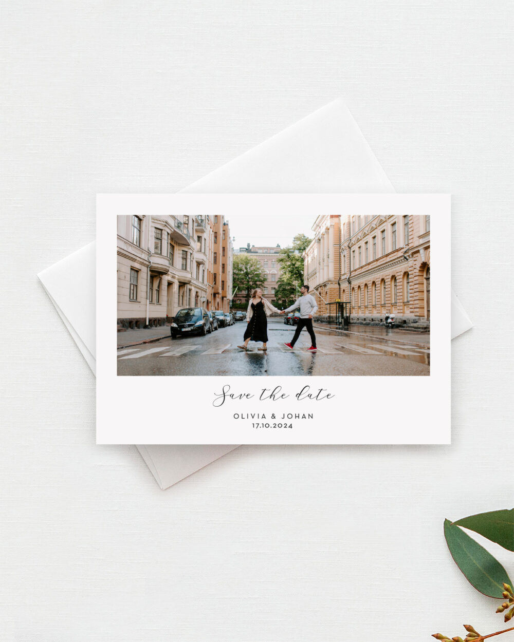 Save the date kortti Polaroid