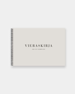 Vieraskirja Valokuva-albumi Hiekka