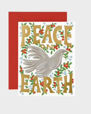 Peace Dove Joulukortti