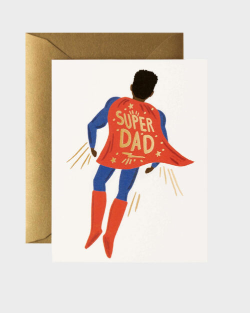 Soaring Super Dad isänpäiväkortti