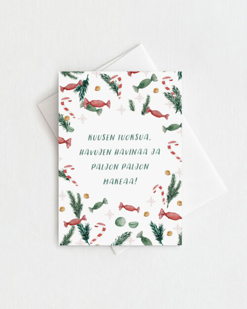 Makeaa joulua Joulukorttisetti, 5kpl