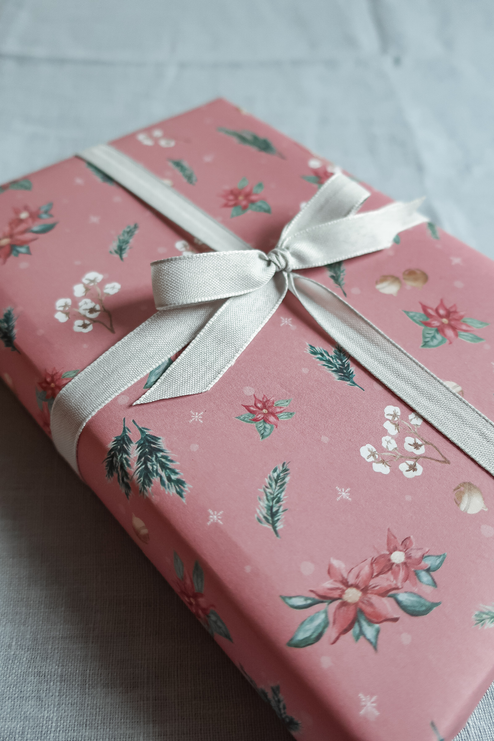 Joulutähti Joululahjapaperi