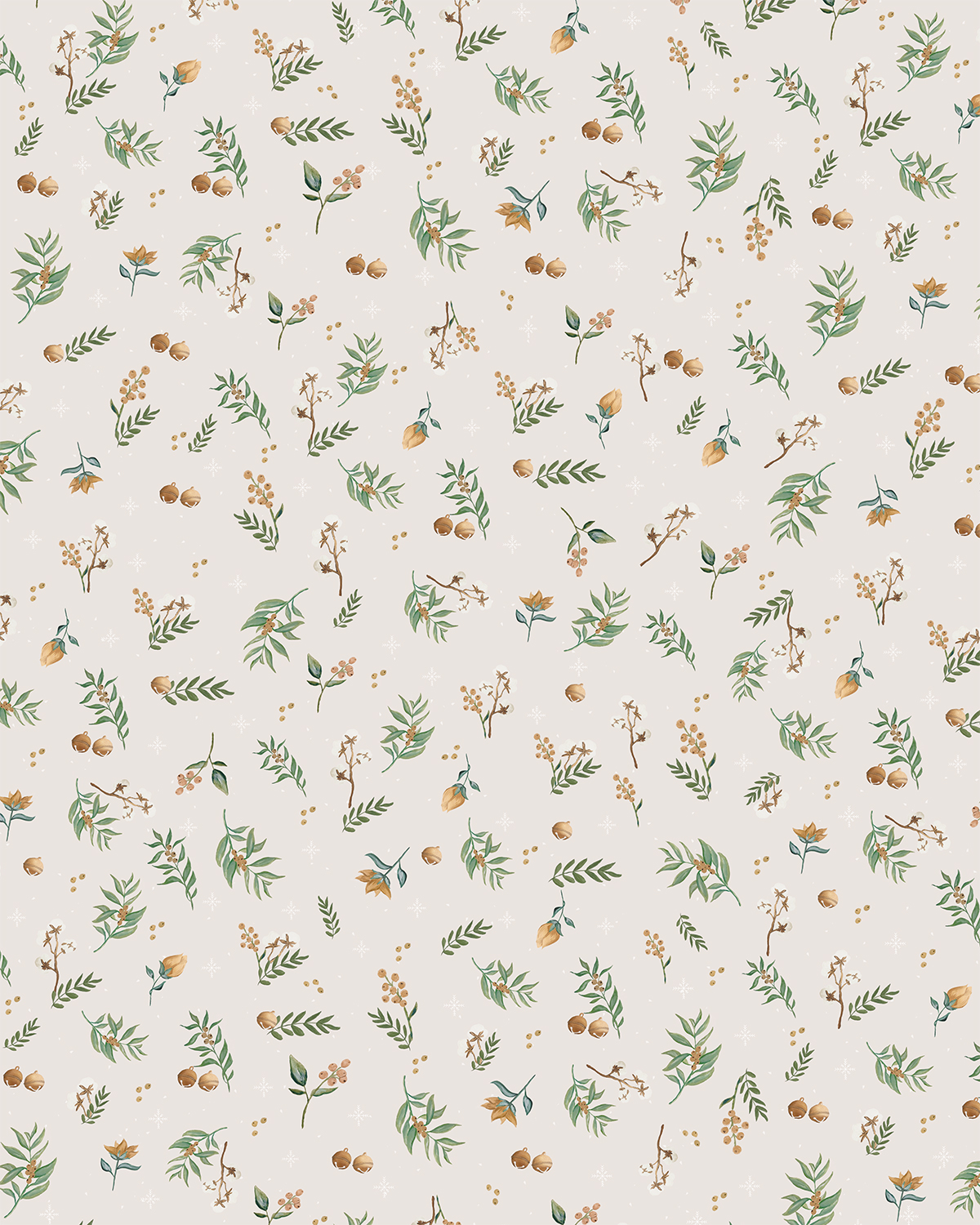 Kulkuset Joululahjapaperi