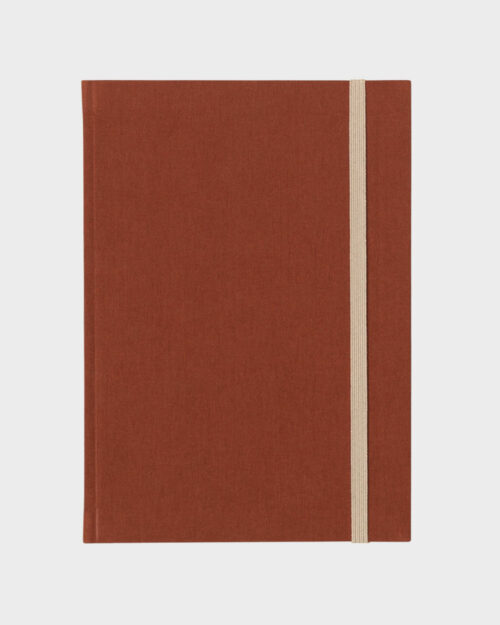 Bea muistikirja tiilenpunainen