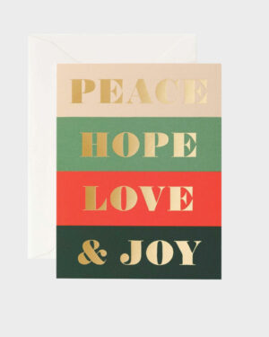 Peace_and_Joy_Joulukortti Peace and Joy joulukortti