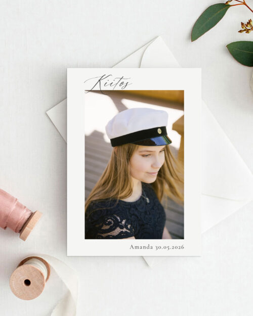 Rare day Valmistujaiskortti