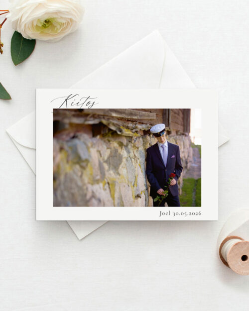 Alternative view of Rare day Valmistujaiskortti