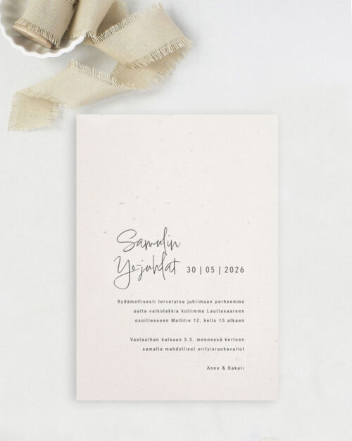 Sand Valmistujaiskutsu