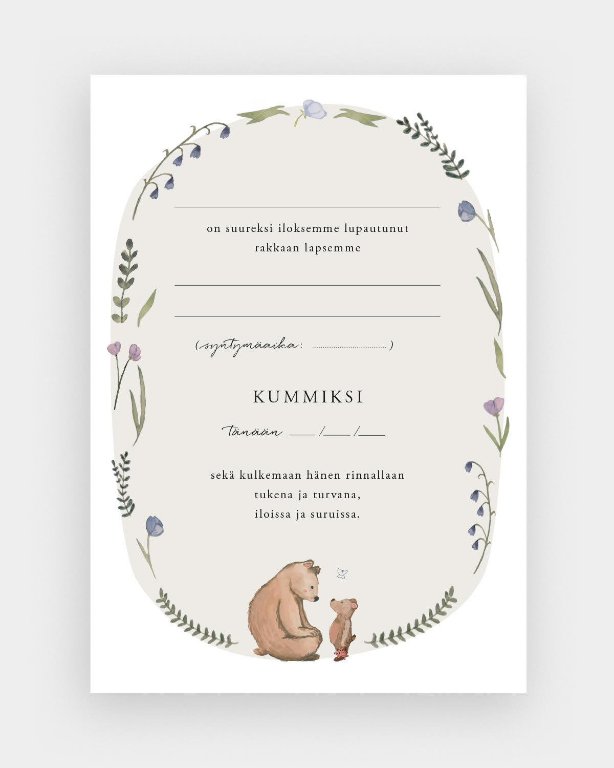 Kummitodistus_painostudio_Papershop Kummitodistus Painostudio Papershop