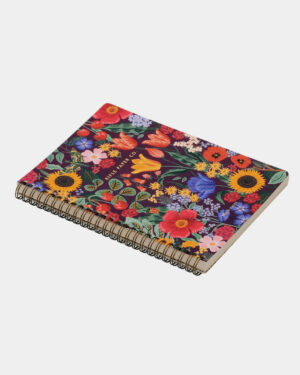 Blossom Kierresidottu Muistikirja