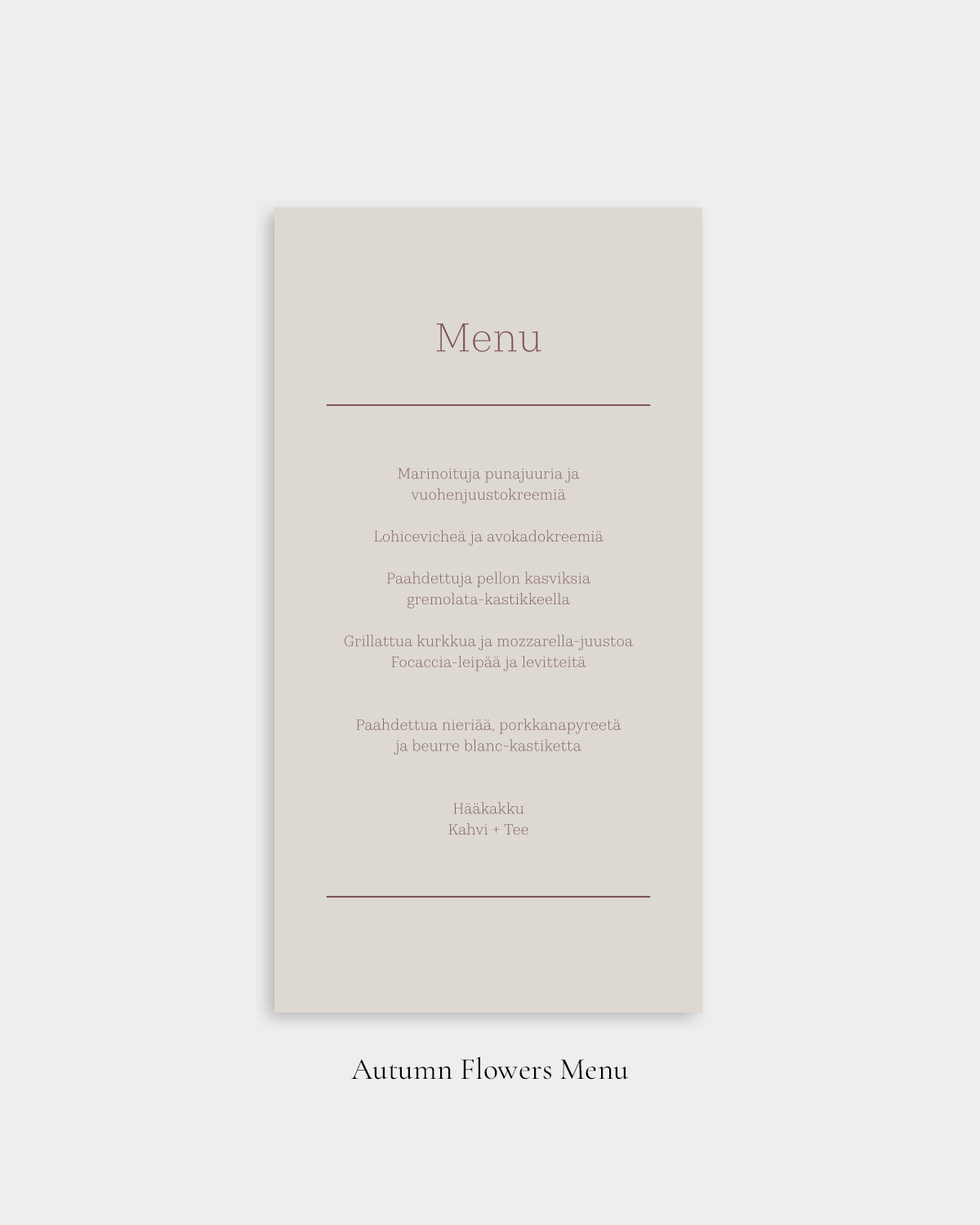 Autumn_flowers_menu Papershop Painostudio Autumn Flowers Menu