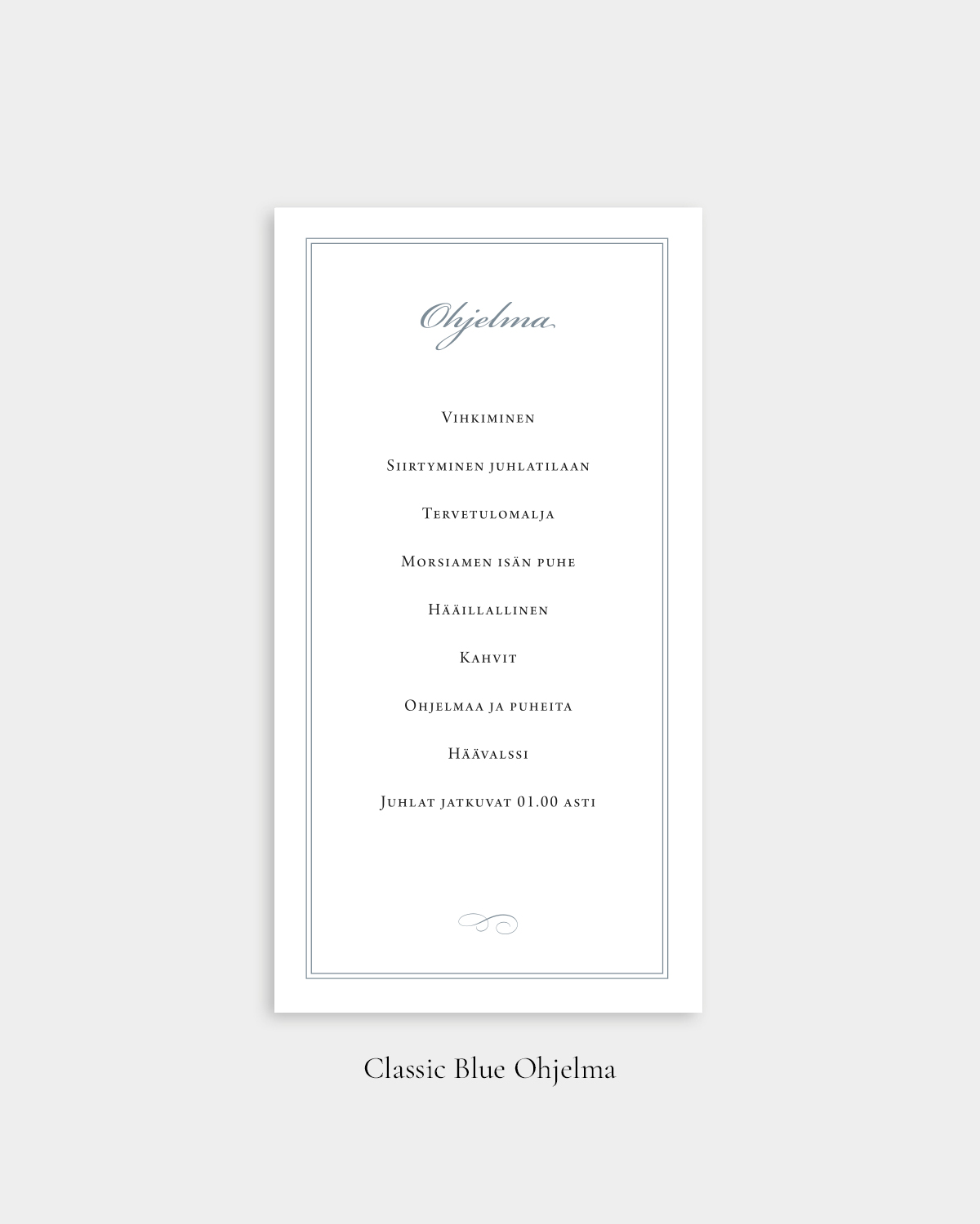 Classic_Blue_ohjelma Papershop Painostudio Classic Blue Ohjelma
