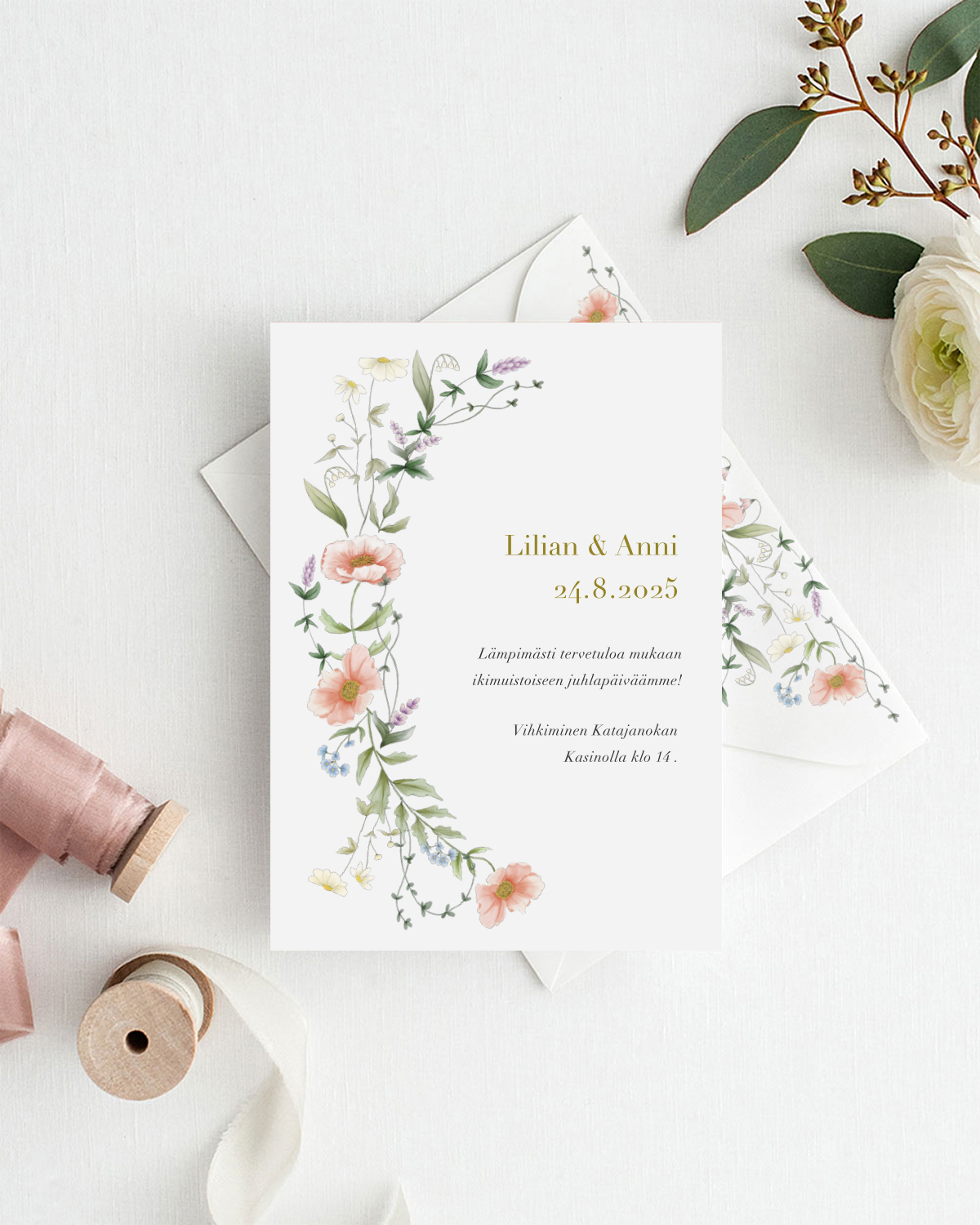 Meadow_kutsu_papershop_painostudio Meadow Hääkutsu + Infokortti