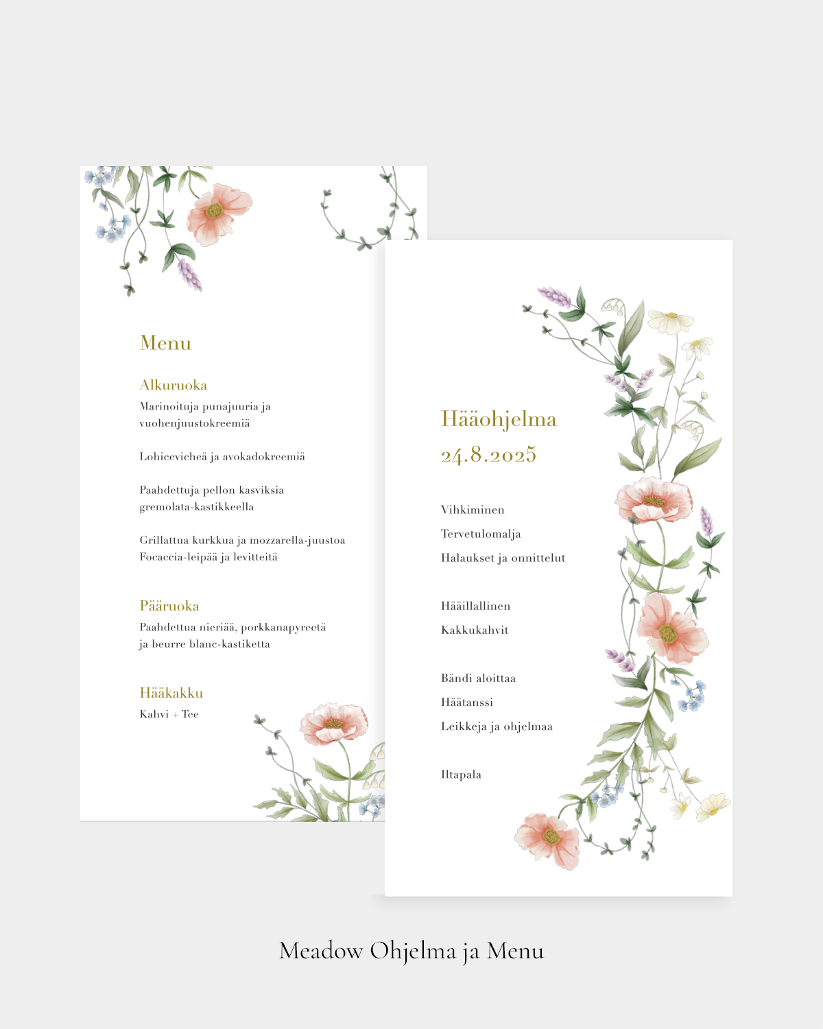 Meadow_menu-ohjelma2 Meadow Menu-ohjelma, 2 korttia