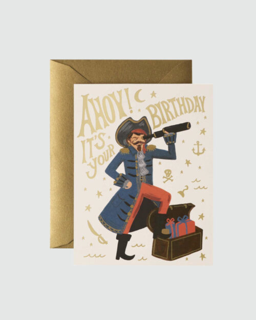 Pirate syntymäpäiväkortti