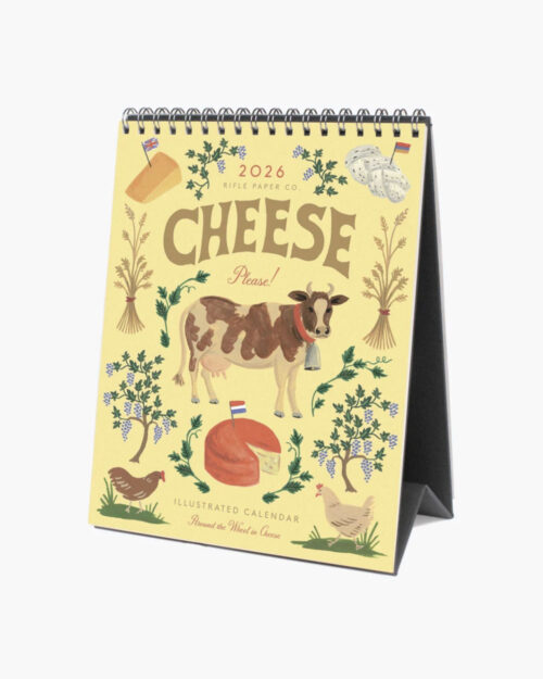 Cheese 2026 Pöytäkalenteri