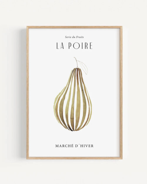 La poire Juliste A3