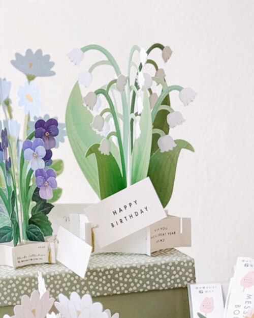 Alternative view of Lily of the Valley Syntymäpäiväkortti