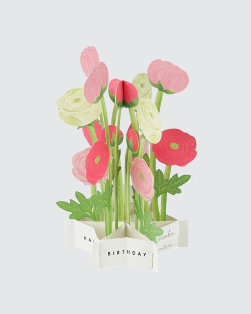 Ranunculus Syntymäpäiväkortti