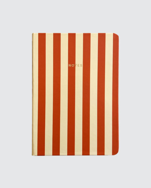 Stripes Orange Muistikirja A6