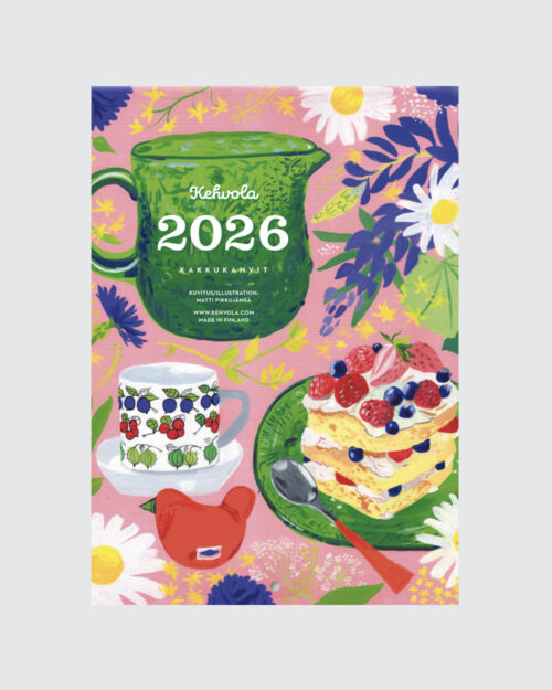 Kakkukahvit 2026 Seinäkalenteri