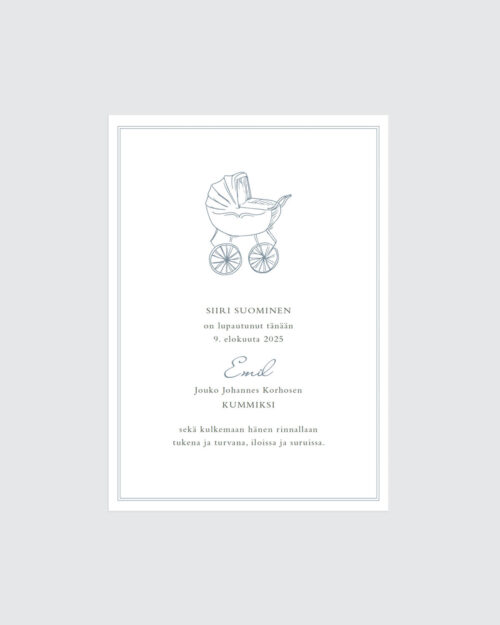 Personoitava Onni Kummitodistus A5