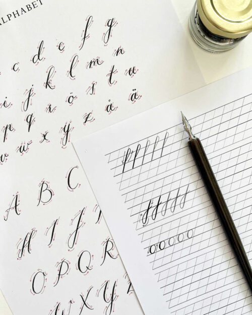 Alternative view of Beginner Calligraphy 22.10. klo 16:45-20:00