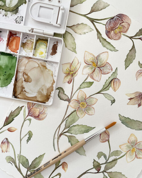 Botanical Watercolor 8.11. klo 10:00-15:00