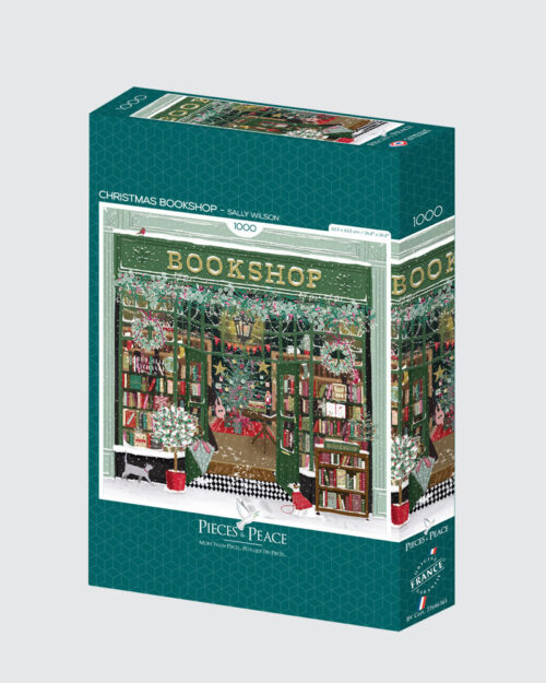 Alternative view of Christmas Bookshop Palapeli, 1000 palaa