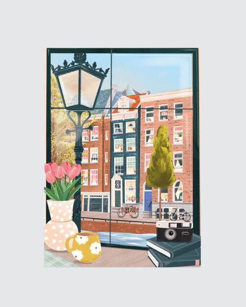 Amsterdam from a Coffee Shop Palapeli, 500 palaa