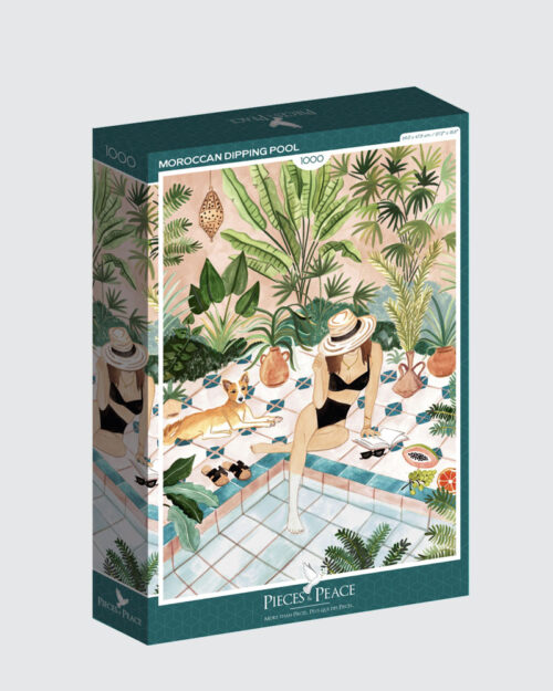 Alternative view of Moroccan Dipping Pool Palapeli, 1000 palaa