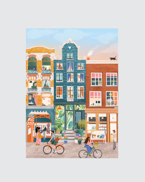Nine Streets, Amsterdam Palapeli, 500 palaa