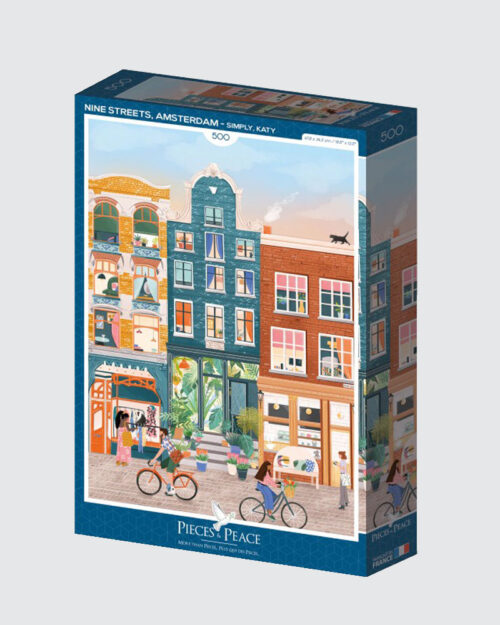 Alternative view of Nine Streets, Amsterdam Palapeli, 500 palaa