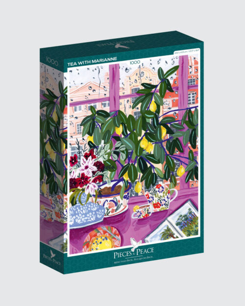 Alternative view of Tea with Marianne Palapeli, 1000 palaa