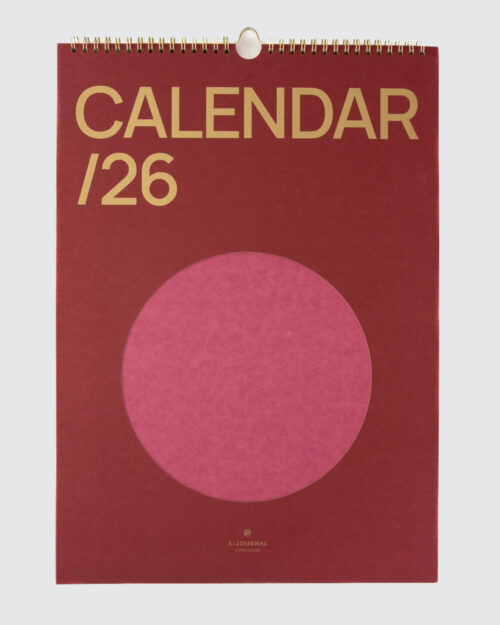 Red 2026 Seinäkalenteri