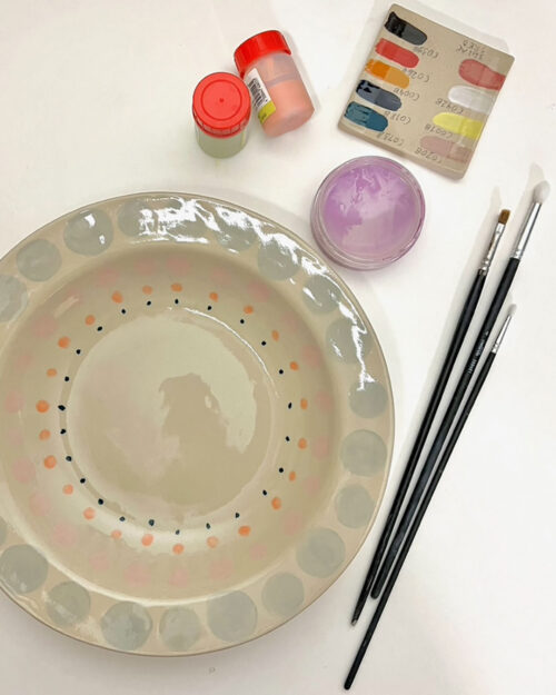 Alternative view of Raaka Rå -lautasten maalaus 28.1. klo 17:30-19:30