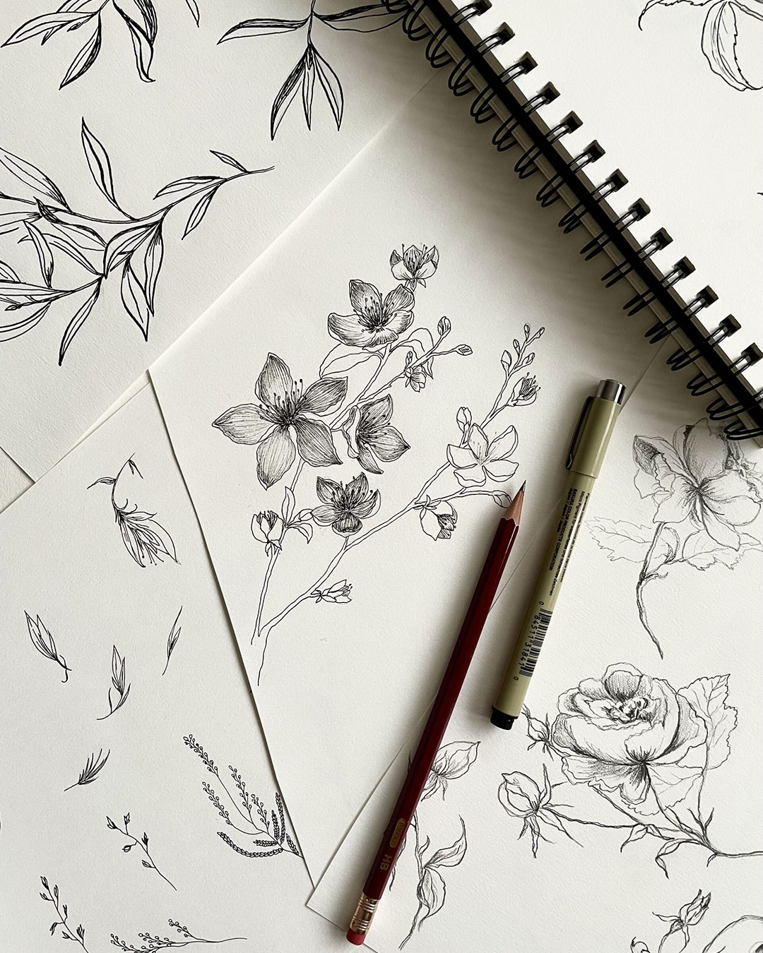 flower-sketches-1