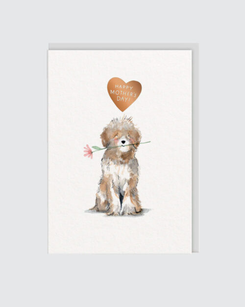 Happy Mothers Day Dog Kortti