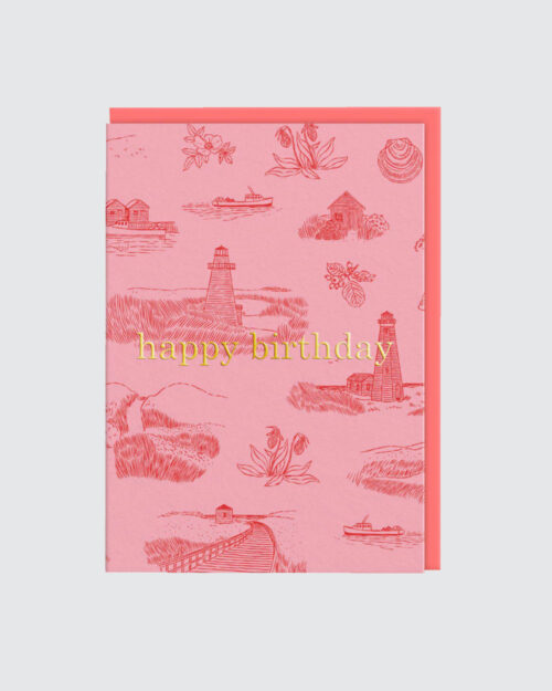 Lighthouses Syntymäpäiväkortti