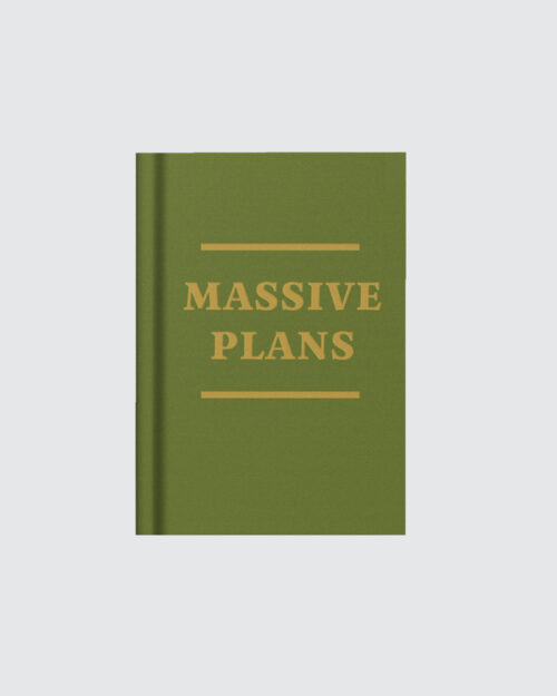 Massive Plans Muistikirja A7